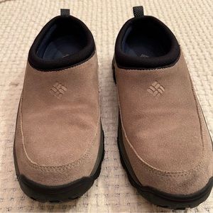 Columbia Pile Trooper Suede Loafers Omni - Grip Womens size 8.5